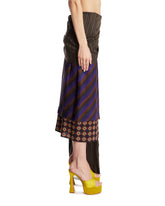 Purple Draped Skirt | PDP | Antonia