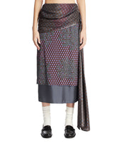 Silk Draped Skirt | PDP | Antonia