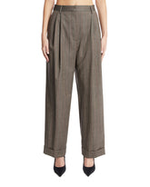 Gray Wool Trousers | PDP | Antonia