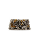 Silver Embellished Envelope Clutch | PDP | Antonia