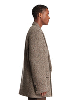 Beige Wool Double-Breasted Blazer | PDP | Antonia