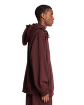 Burgundy Loose Fit Hoodie | PDP | Antonia