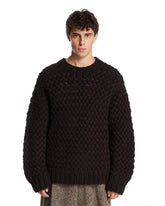 Brown Wool and Cashmere Sweater | PDP | Antonia