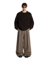 Brown Wool and Cashmere Sweater | PDP | Antonia