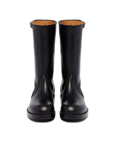 Stivali Biker In Pelle Neri | PDP | Antonia