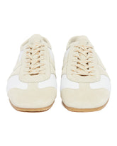 White Suede Sneakers | PDP | Antonia