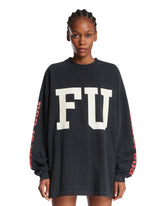 Black Long Sleeve Printed T-Shirt | PDP | Antonia