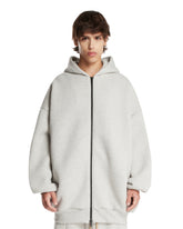 Felpa Full Zip Grigia | PDP | Antonia