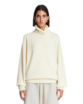 White Turtleneck Pullover | PDP | Antonia