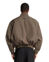 Bomber Oversize In Lana Verde | PDP | Antonia