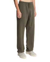 Green Wool Trousers | PDP | Antonia