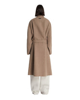 Beige Coat with Belt. | PDP | Antonia