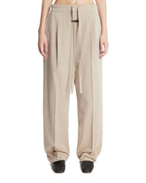 Beige Wool and Cotton Drawstring Pants | FEAR OF GOD | All | Antonia