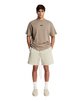 Beige Cotton Logo T-shirt - GIFT GUIDE | PLP | Antonia