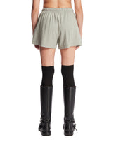 Gray Cotton Shorts | PDP | Antonia