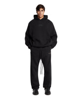 Black Cotton Hoodie | PDP | Antonia