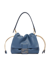 Borsa Mamma Baguette Medium Blu - BORSE A MANO DONNA | PLP | Antonia