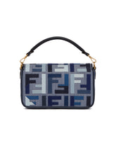 Borsa Baguette Mini Blu | PDP | Antonia