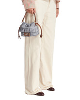 Borsa Mamma Baguette Small Blu | PDP | Antonia