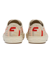 Beige Low-Top Sneakers | PDP | Antonia