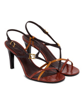 Brown FFold Sandals | PDP | Antonia