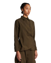 Green Crossover Shirt | PDP | Antonia