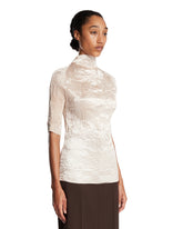 Top Plissettato Dahlia Beige | PDP | Antonia