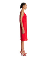 Abito Bella Con Scollo A V Rosso | PDP | Antonia