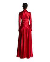 Red Mila Long-Sleeve Dress | PDP | Antonia