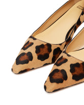 Beige Animal Print Pumps | PDP | Antonia