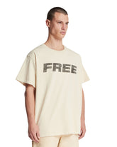 Beige Cotton Free T-Shirt | PDP | Antonia