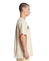 Beige Cotton Free T-Shirt | PDP | Antonia