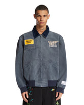 Giacca Bomber In Cotone Blu | PDP | Antonia