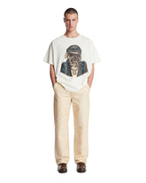 White Oct Biker Dog T-shirt | PDP | Antonia