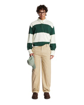 Pantaloni Chino In Cotone Beige | PDP | Antonia