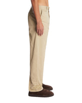 Beige Cotton Chino Pants | PDP | Antonia
