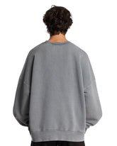 Felpa In Cotone Con Logo Grigia | PDP | Antonia