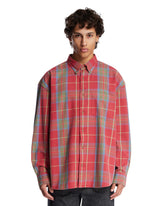 Camicia In Cotone A Quadri Rossa | PDP | Antonia