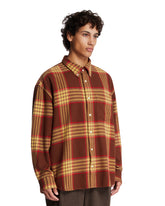 Camicia In Cotone A Quadri Marrone | PDP | Antonia