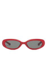 Maison Margiela x Gentle Monster MM206 Leather LR1 Red Sunglasses - GIFT GUIDE | PLP | Antonia