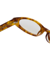 Maison Margiela x Gentle Monster Brown MM213 T6 Glasses | PDP | Antonia