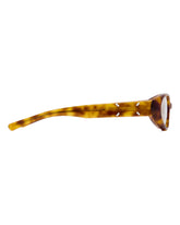 Maison Margiela x Gentle Monster Brown MM213 T6 Glasses | PDP | Antonia