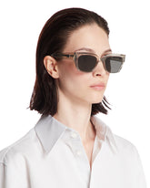 Brown Translucent Nabi BRC11 Sunglasses | PDP | Antonia