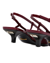 Red Slingback Pumps with GG Crystals | PDP | Antonia