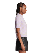 Pink GG Wool T-Shirt | PDP | Antonia