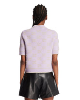 Pink GG Wool T-Shirt | PDP | Antonia