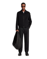 Giacca In Lana Con Zip Nera | PDP | Antonia