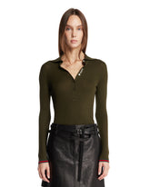 Green Web Polo | PDP | Antonia