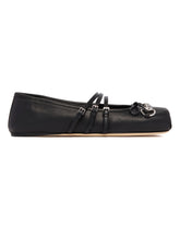 Black Morsetto Ballet Flats | PDP | Antonia