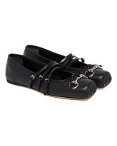 Black Morsetto Ballet Flats | PDP | Antonia